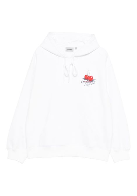 hooded jake gracia sweatshirt man white CARHARTT WIP | I03519102.XX